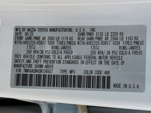 Used 2025 MAZDA CX-50 AWD 2.5 Hybrid w/ Premium Pkg image 12