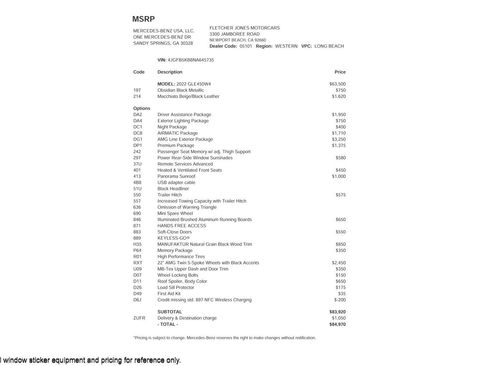 Used 2022 Mercedes-Benz GLE 450 4MATIC w/ AMG Line Exterior image 3