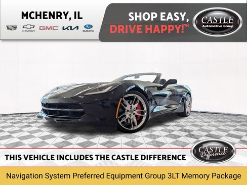 Used 2014 Chevrolet Corvette Stingray Convertible w/ 3LT Preferred Equipment Group RWD image 1
