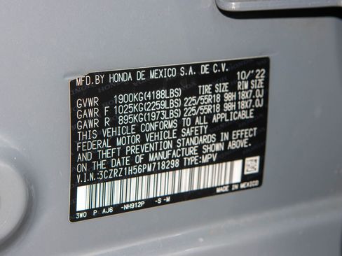 Certified 2023 Honda HR-V Sport image 42