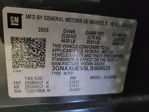 Used 2020 Chevrolet Equinox LT AWD/4WD image 33