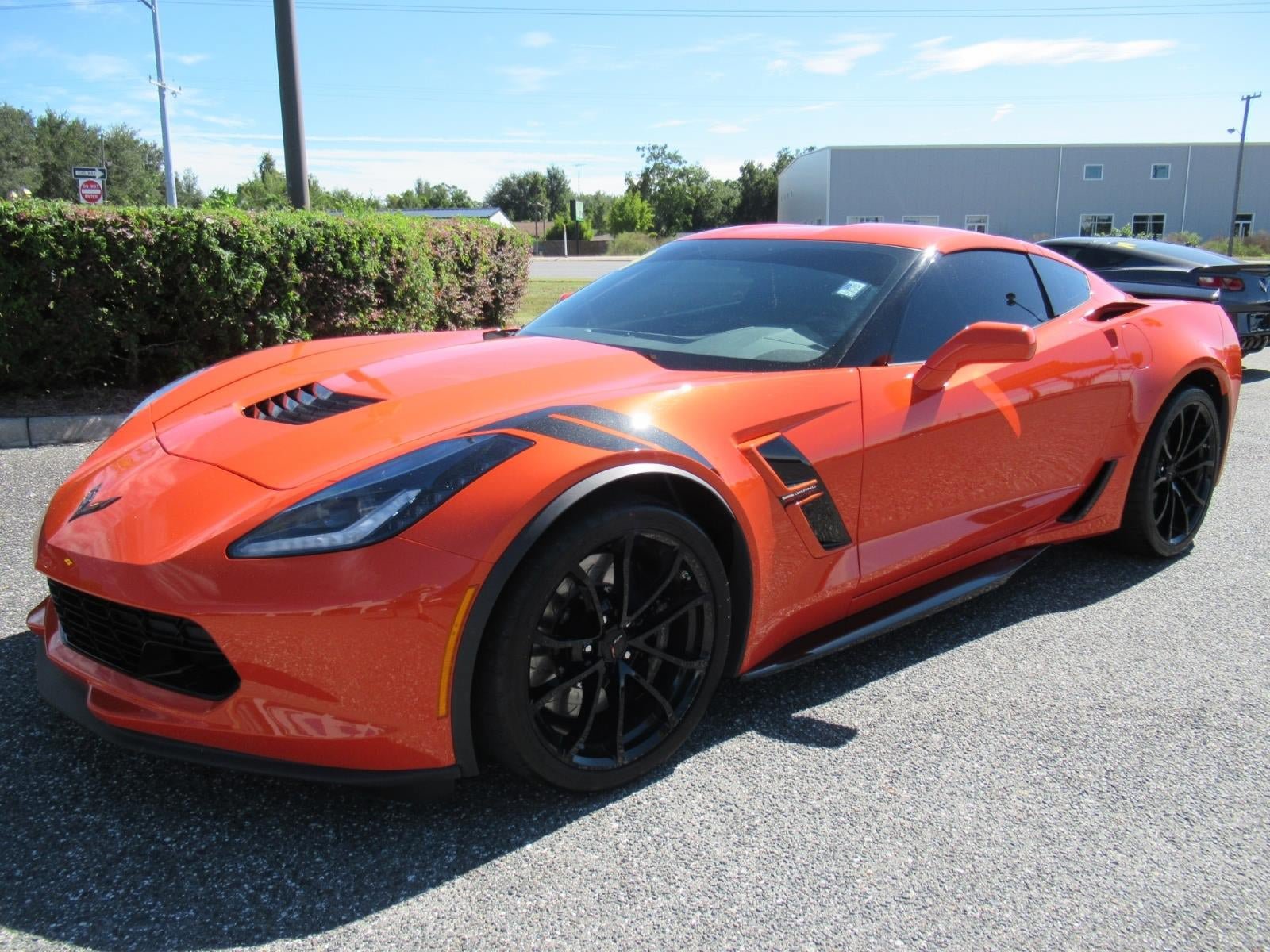 Used 2019 Chevrolet Corvette Grand Sport w/ Carbon Flash Badge Package RWD image 4