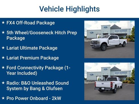 New 2026 Ford F350 Lariat w/ Lariat Ultimate Package image 3