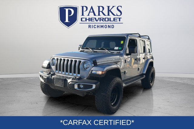 Used 2020 Jeep Wrangler Unlimited Sahara w/ Safety Group AWD/4WD image 3
