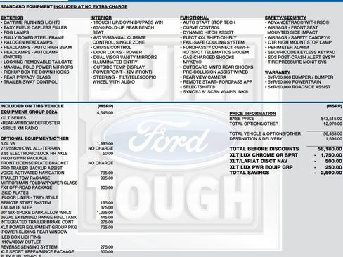 Used 2020 Ford F150 XLT w/ Equipment Group 302A Luxury image 2