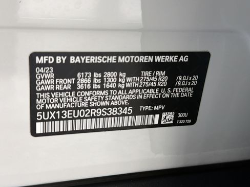 Used 2024 BMW X5 sDrive40i w/ Parking Assistance Package RWD image 23