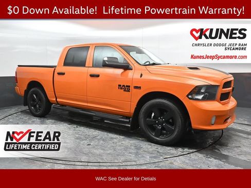 Used 2019 RAM 1500 Express w/ Ignition Orange Sport Package image 1