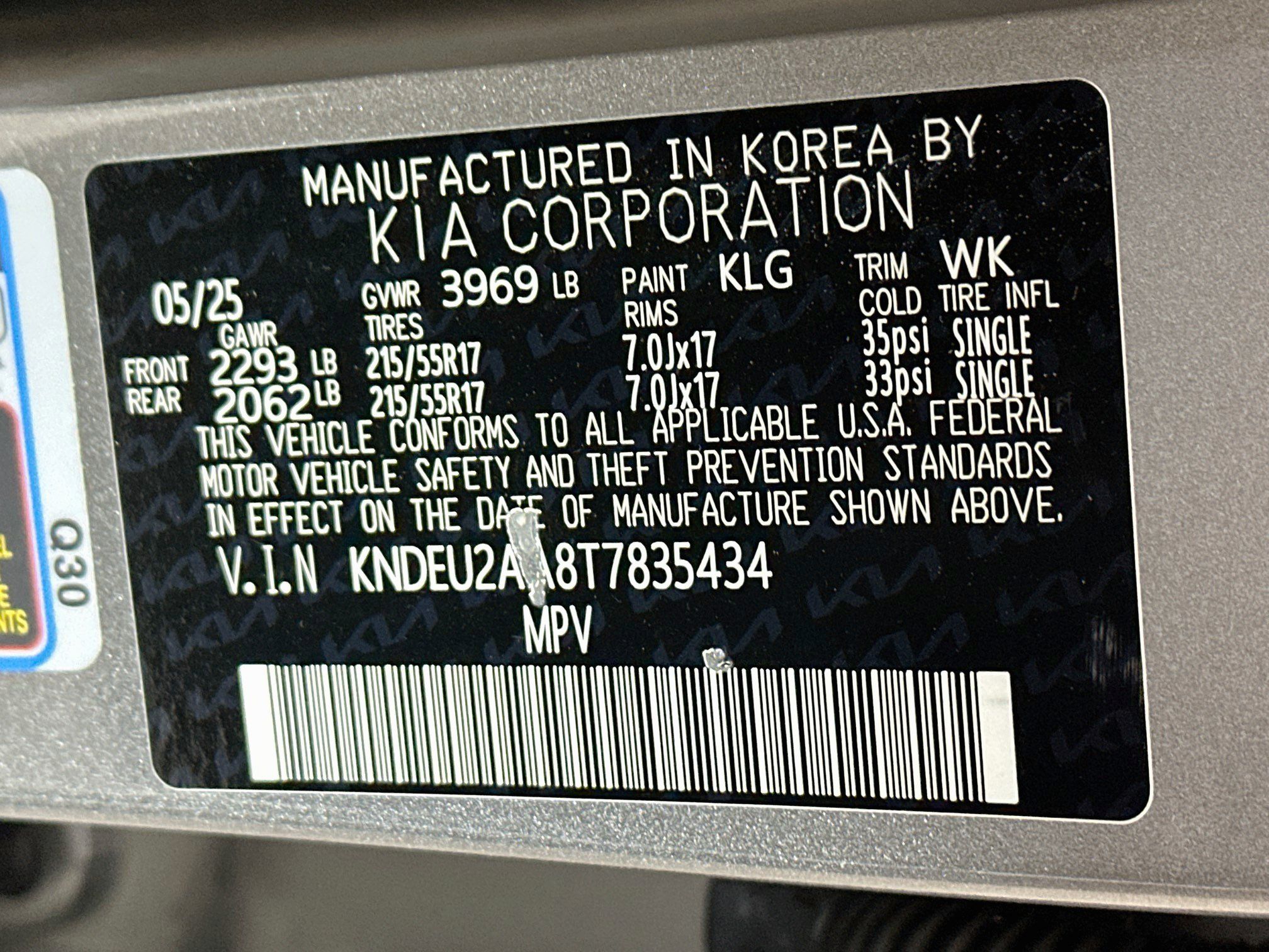Certified 2026 Kia Seltos S FWD image 30