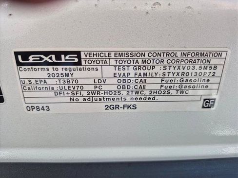 Certified 2025 Lexus ES 350 w/ Premium Package FWD image 23