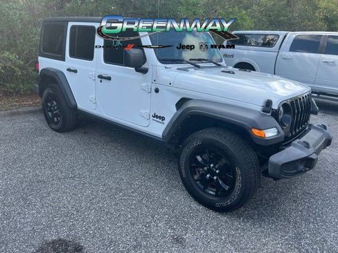Used 2021 Jeep Wrangler Unlimited Sport AWD/4WD image 3