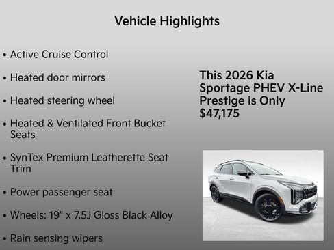 New 2026 Kia Sportage X-Line Prestige image 10