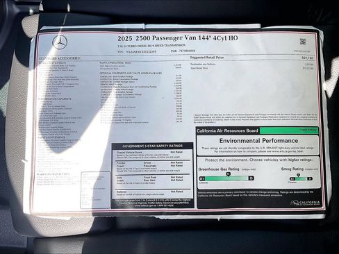 New 2025 Mercedes-Benz Sprinter 2500 image 19