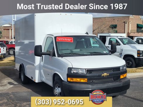 New 2025 Chevrolet Express 3500 w/ Power Convenience Package RWD image 1