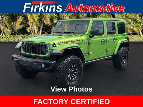 Used 2025 Jeep Wrangler Unlimited Rubicon AWD/4WD image 1