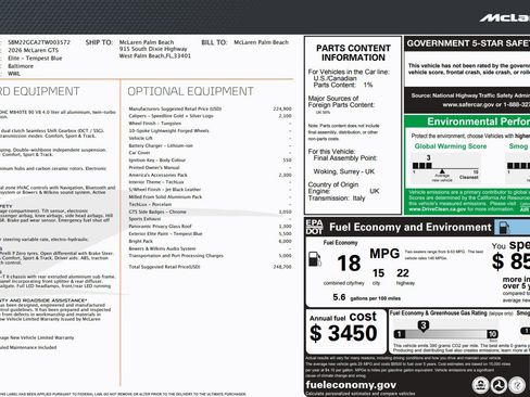New 2026 McLaren GTS image 24