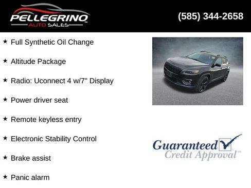 Used 2021 Jeep Cherokee Latitude Plus AWD/4WD image 2