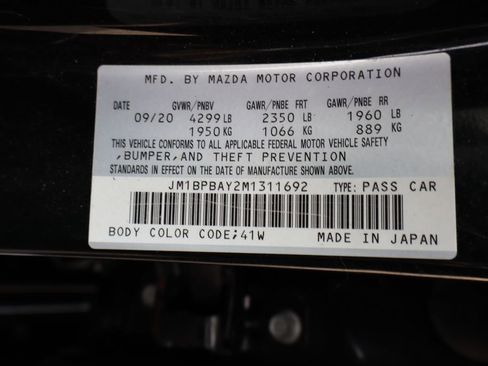 Used 2021 MAZDA MAZDA3 AWD 2.5 Turbo Sedan image 44