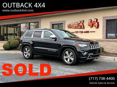 Used 2015 Jeep Grand Cherokee Overland AWD/4WD image 1