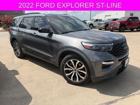 Used 2022 Ford Explorer ST-Line w/ Class IV Trailer Tow Package RWD image 2