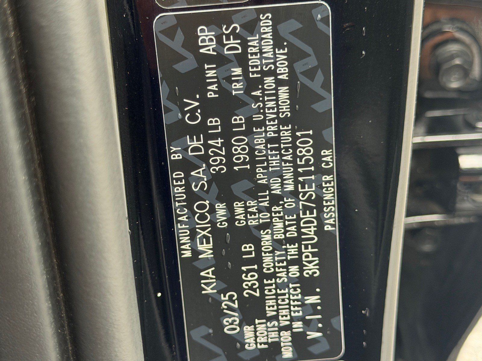 Certified 2025 Kia K4 EX FWD image 39