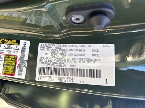 Used 2023 Toyota Tundra Limited w/ TRD Off-Road Package image 32