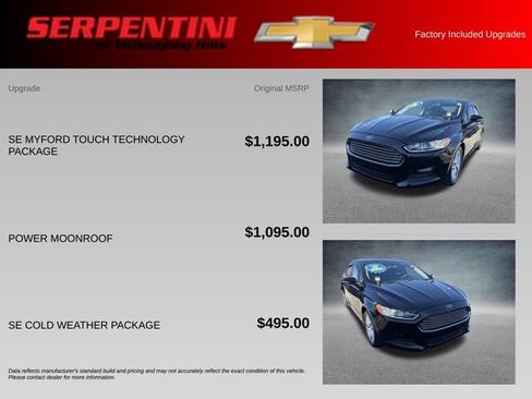Used 2016 Ford Fusion SE FWD image 4