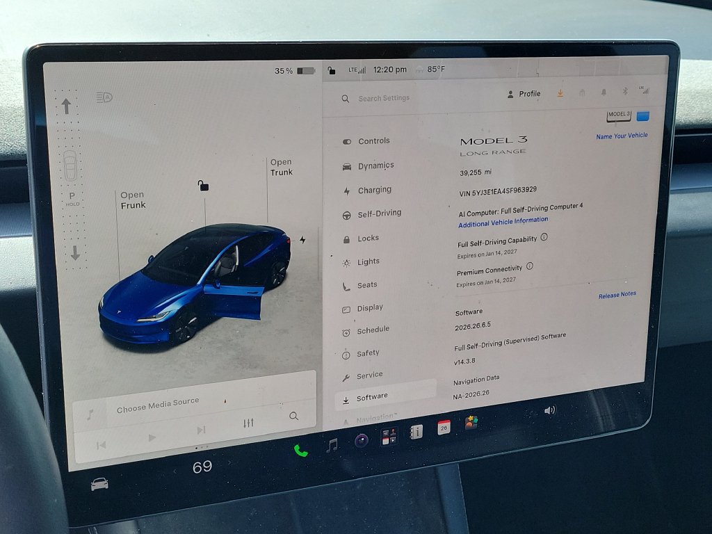 Used 2025 Tesla Model 3 Long Range RWD image 3