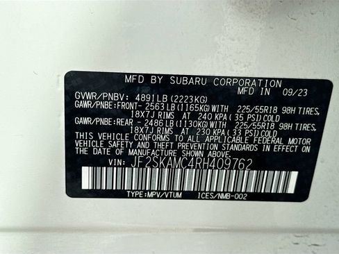 Used 2024 Subaru Forester Touring w/ POP Package 3 AWD/4WD image 42