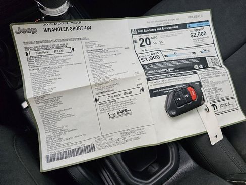 Used 2019 Jeep Wrangler Sport AWD/4WD image 48