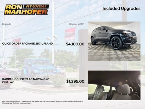 Used 2018 Jeep Grand Cherokee Laredo AWD/4WD image 6