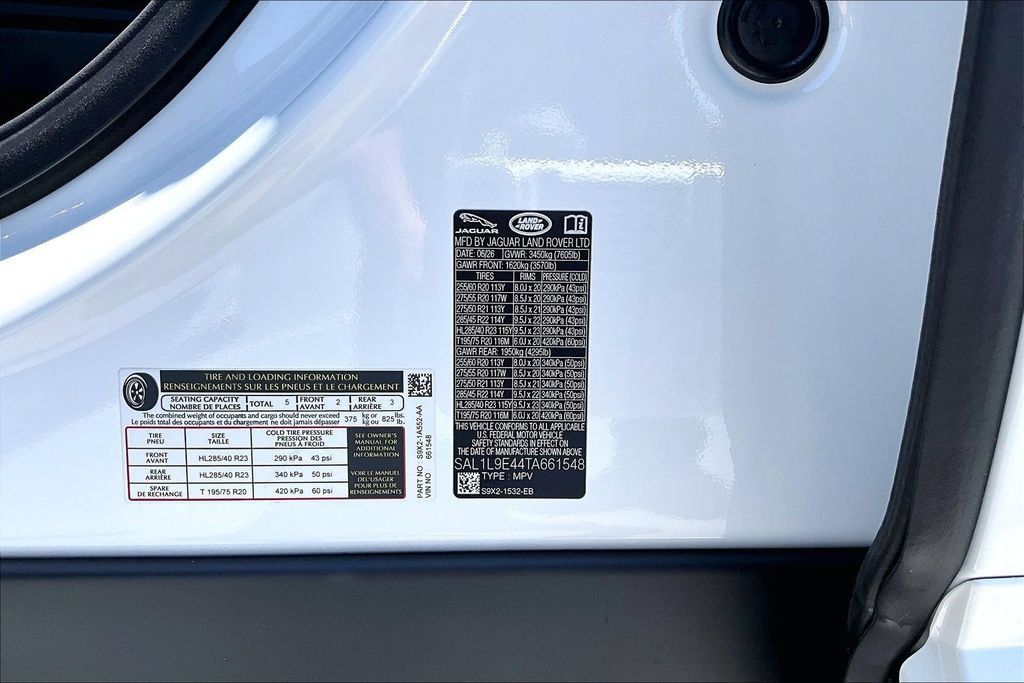 New 2026 Land Rover Range Rover Sport Dynamic SE AWD/4WD image 8