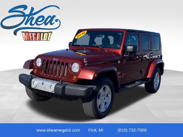 Used 2010 Jeep Wrangler Unlimited Sahara w/ Trailer Tow Group AWD/4WD image 1