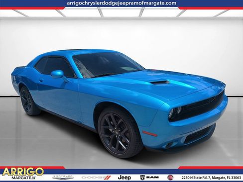 Used 2023 Dodge Challenger SXT w/ Blacktop Package RWD image 1