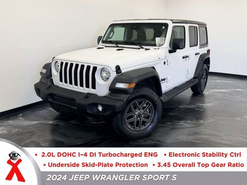 Used 2024 Jeep Wrangler Unlimited Sport AWD/4WD image 1