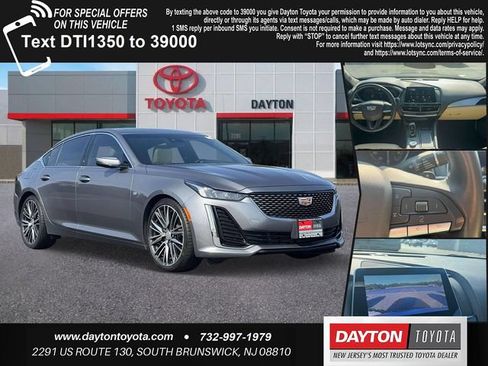 Used 2021 Cadillac CT5 Luxury w/ Sun And Sound Package RWD image 1