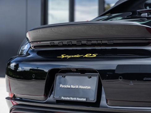 Certified 2024 Porsche 718 Boxster Spyder RS RWD image 18