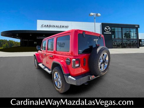 Used 2020 Jeep Wrangler Unlimited Sahara w/ Cold Weather Group AWD/4WD image 3