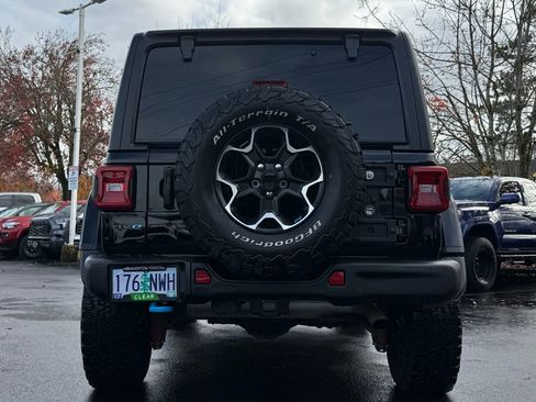 Used 2023 Jeep Wrangler Unlimited Rubicon 4xe w/ Steel Bumper Group image 4