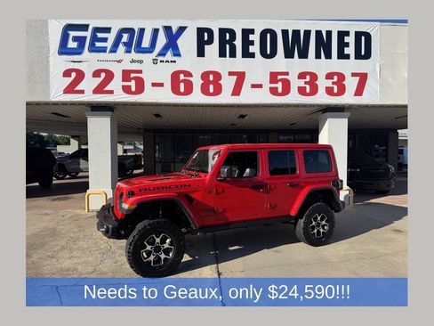 Used 2018 Jeep Wrangler Unlimited Rubicon w/ Dual Top Group AWD/4WD image 1