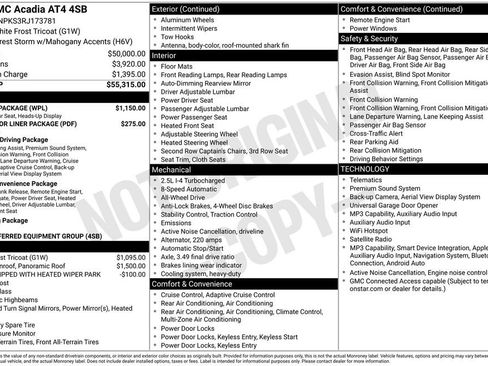 Certified 2024 GMC Acadia AT4 w/ Luxury Package AWD/4WD image 13