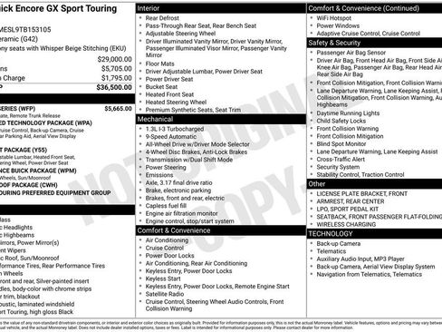 New 2026 Buick Encore GX Sport Touring w/ Studio Series image 43