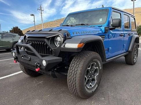 Used 2021 Jeep Wrangler Unlimited Rubicon 4xe AWD/4WD image 4