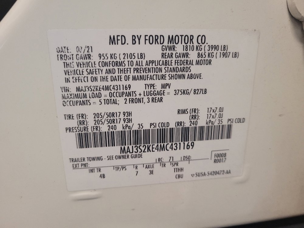 Used 2021 Ford EcoSport Titanium FWD image 33