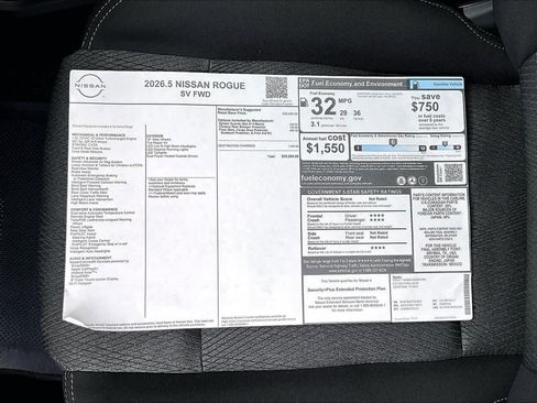 New 2026 Nissan Rogue SV FWD image 21