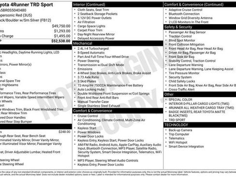 Used 2025 Toyota 4Runner TRD Sport image 37