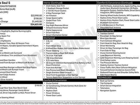 New 2025 Kia Soul S image 8