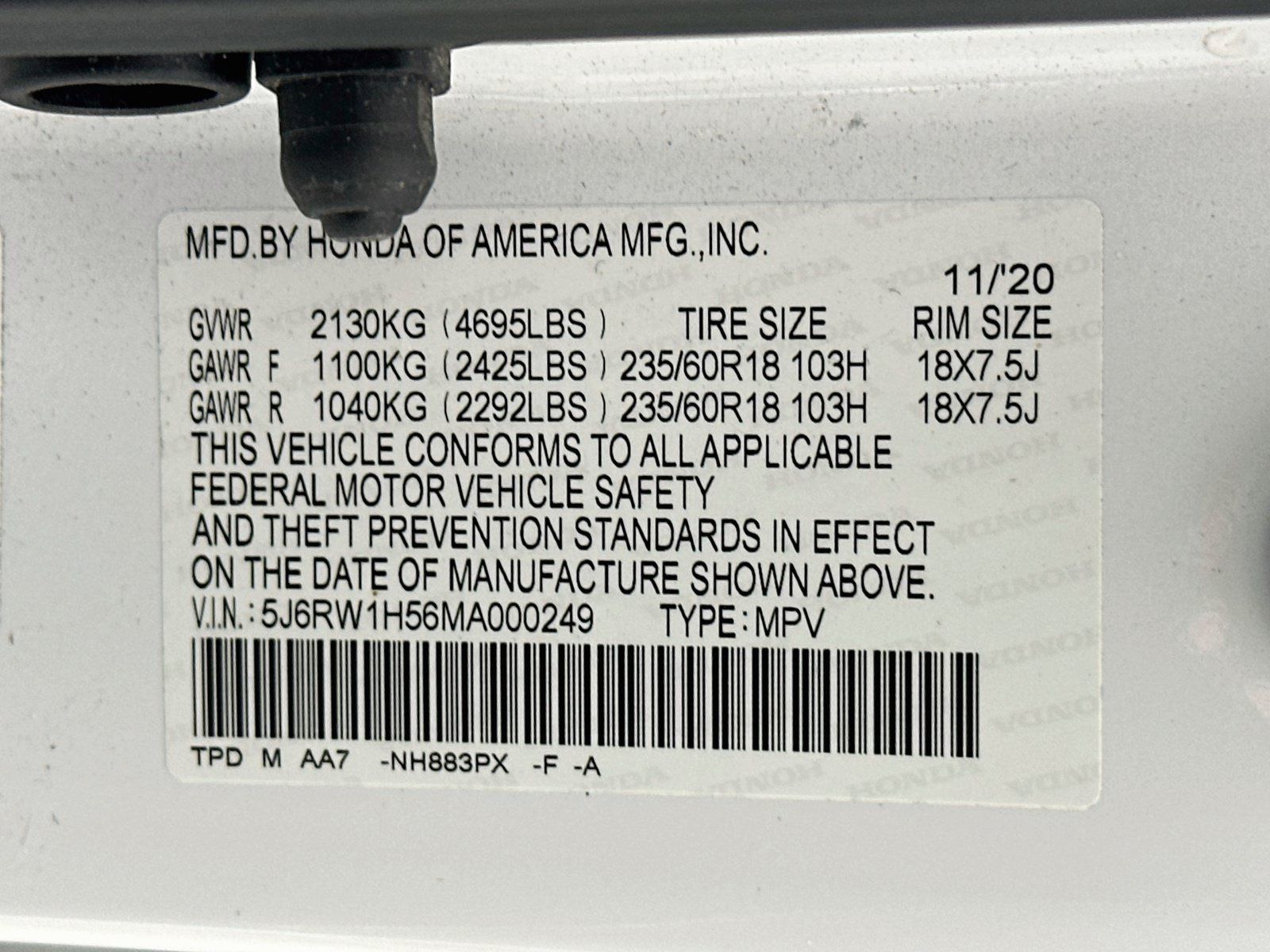 Used 2021 Honda CR-V EX image 31