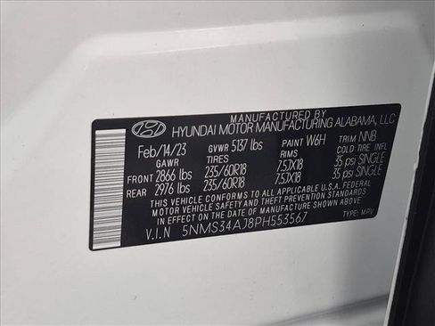 Used 2023 Hyundai Santa Fe SEL w/ Premium Package FWD image 29