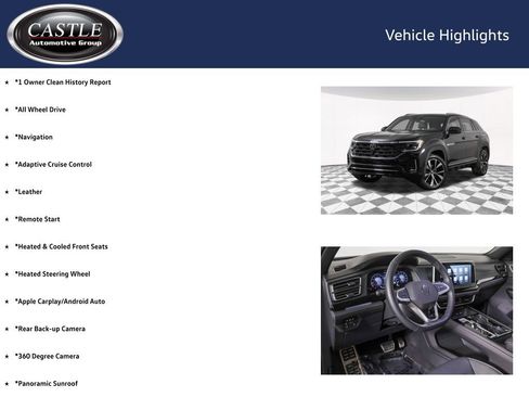 Used 2025 Volkswagen Atlas Cross Sport SEL Premium R-Line AWD/4WD image 4