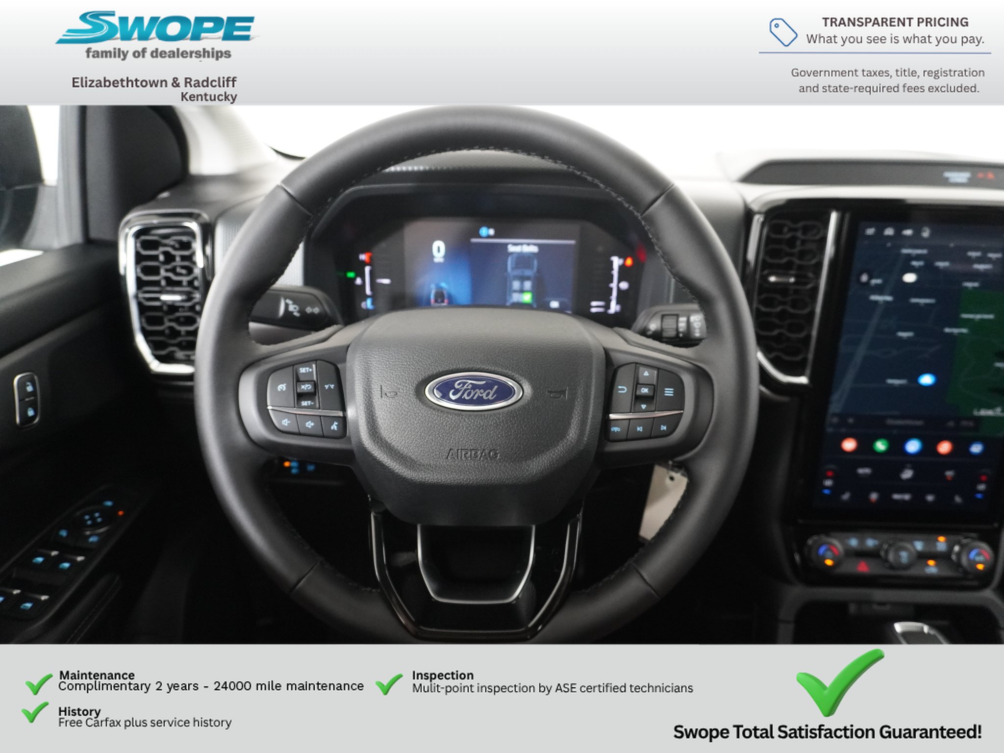 New 2026 Ford Ranger XLT w/ Equipment Group 301A High AWD/4WD image 17